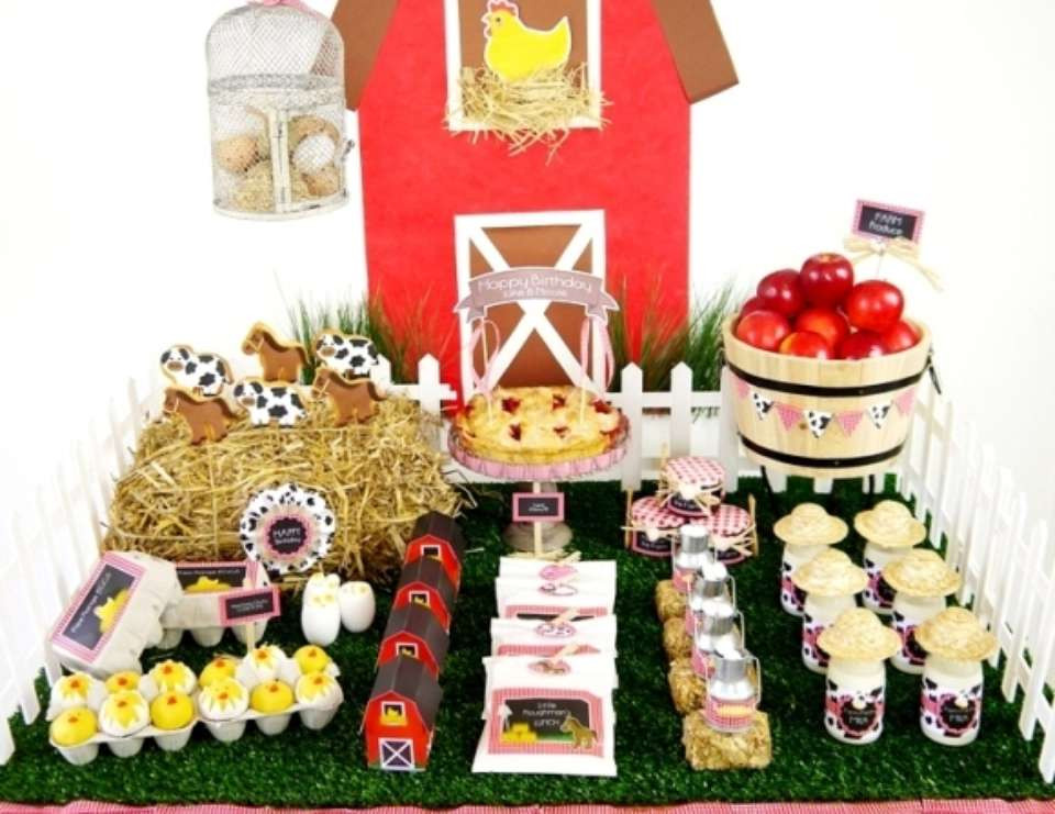 Best ideas about Animal Birthday Party
. Save or Pin Barnyard Farm Animals Birthday "A Joint Barnyard Now.