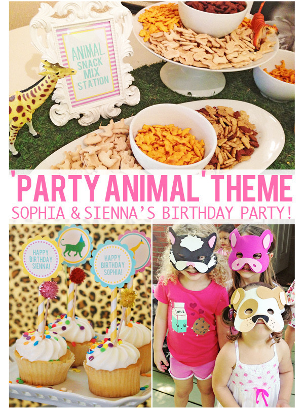 Best ideas about Animal Birthday Party
. Save or Pin The Girls’ ‘PARTY ANIMAL’ 3rd & 5th Birthday Party – At Now.