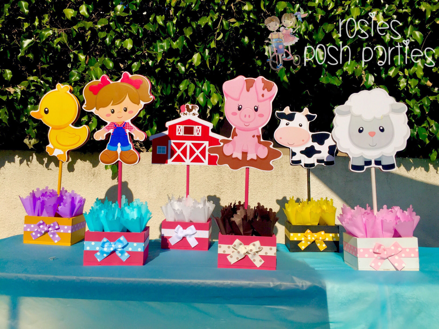 Best ideas about Animal Birthday Party
. Save or Pin Pink Farm Girl Theme birthday party wood guest table Now.