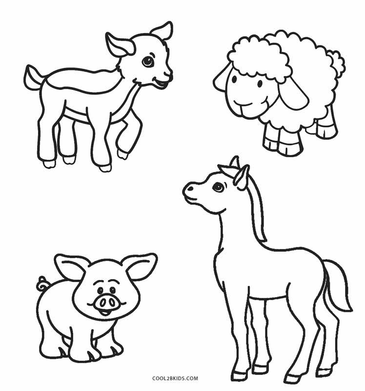 Best ideas about Animal Free Printable Coloring Sheets
. Save or Pin Free Printable Farm Animal Coloring Pages For Kids Now.