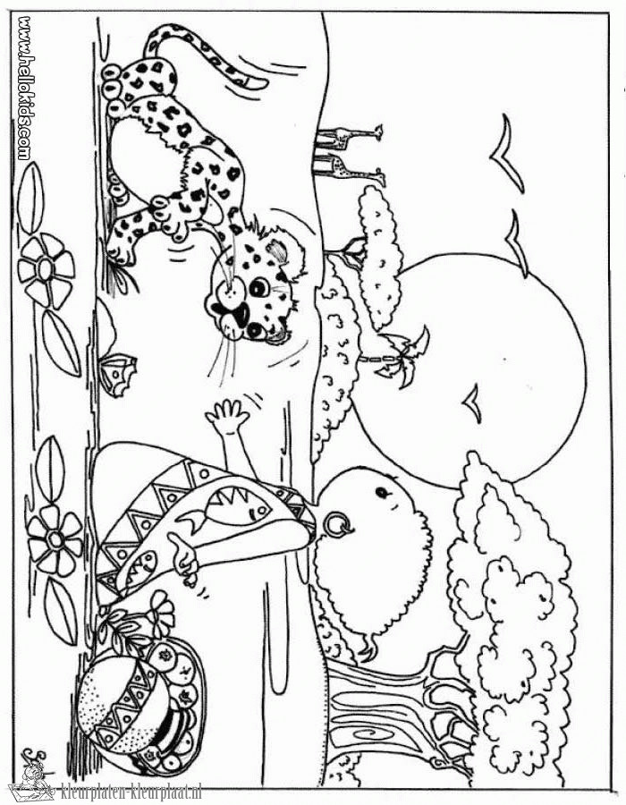 Best ideas about Animalcolorama Coloring Pages For Boys
. Save or Pin Kleurplaten luipaard Now.