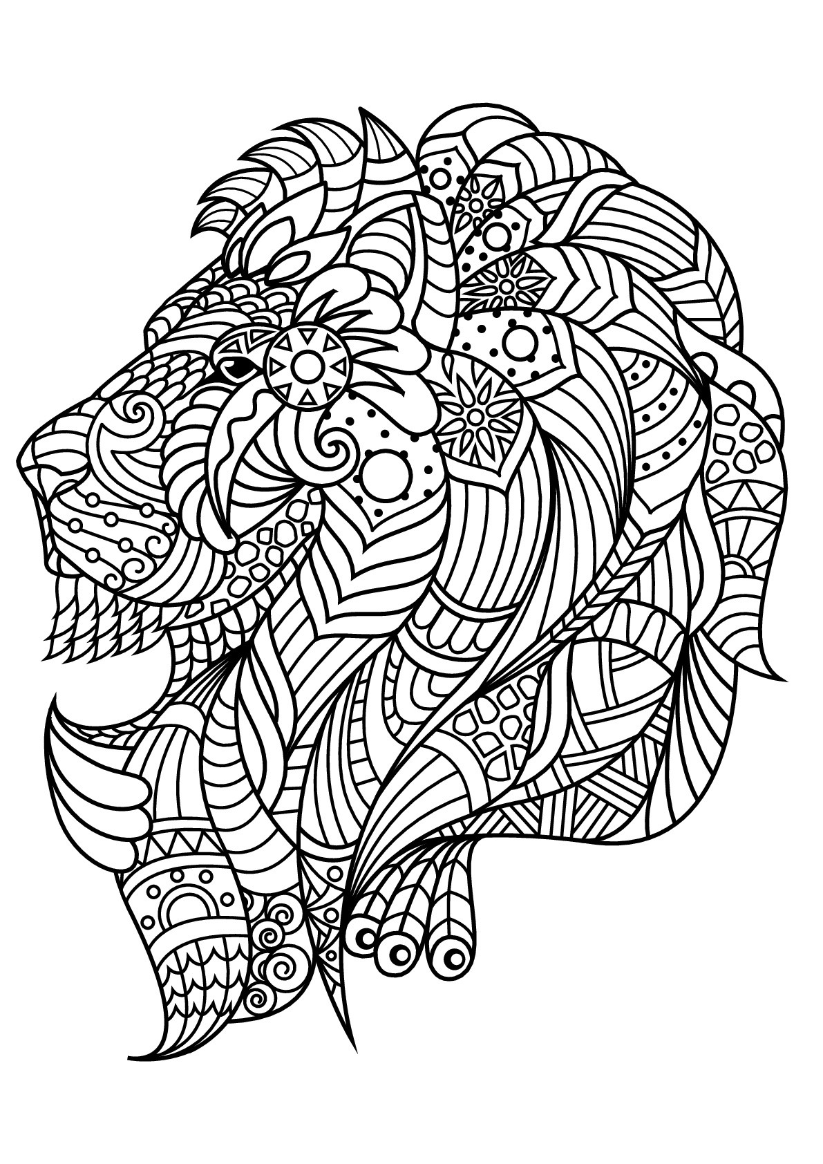 Best ideas about Animalcolorama Coloring Pages For Boys
. Save or Pin Free book lion Lions Adult Coloring Pages Now.