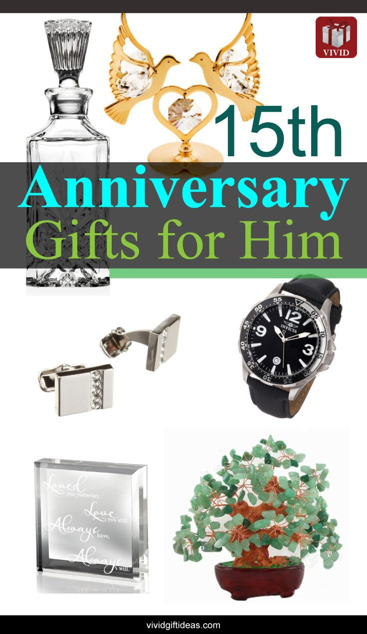 Best ideas about Anniversary Gift Ideas For Him
. Save or Pin 15th Wedding Anniversary Gift Ideas for Men Now.