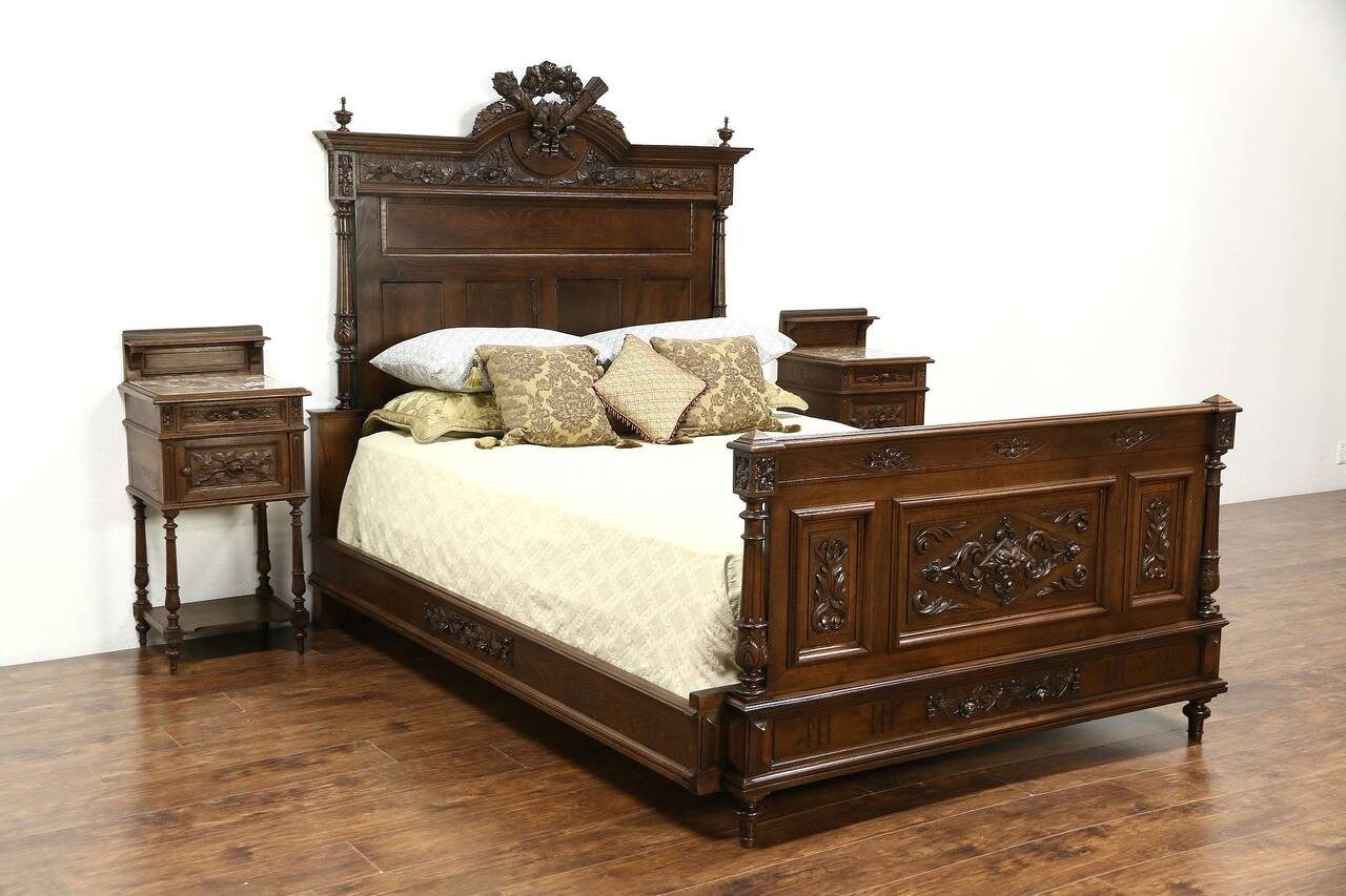 Best ideas about Antique Bedroom Sets
. Save or Pin French Louis XVI Antique 1890 Carved Bedroom Set Queen Now.