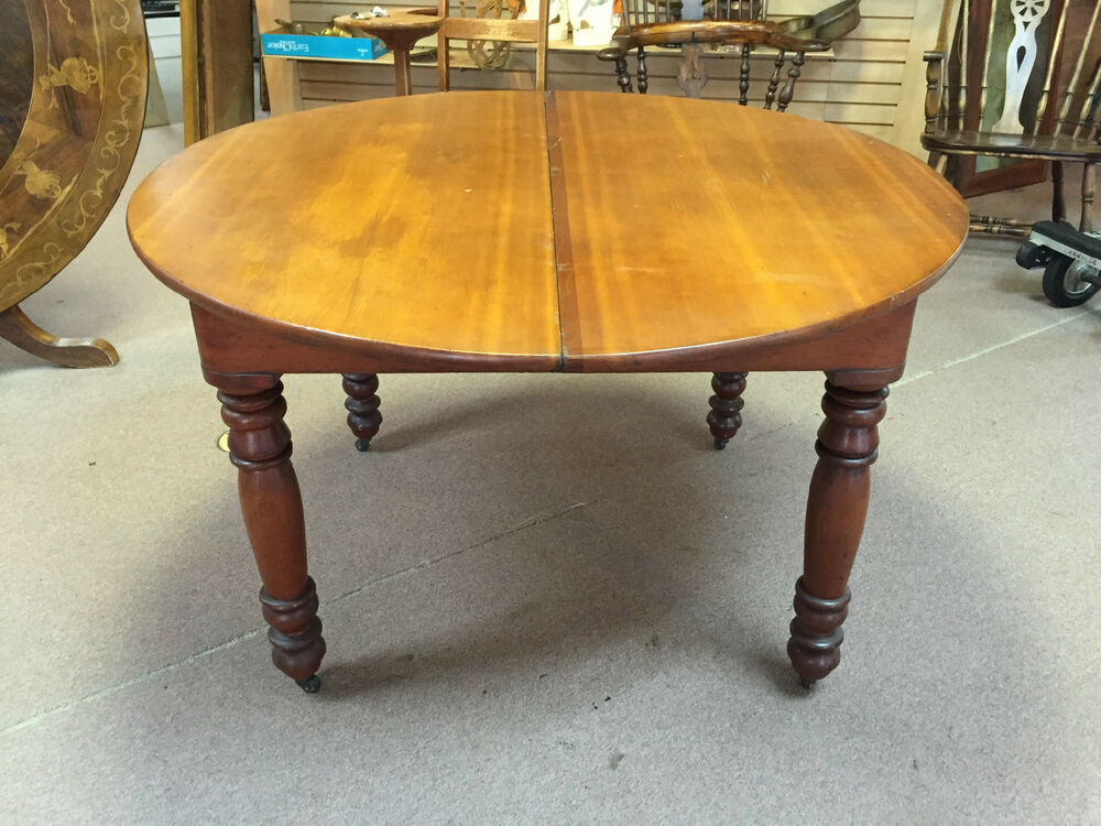 Best ideas about Antique Dining Table
. Save or Pin BEAUTIFUL ANTIQUE CHERRY ROUND DINING TABLE circa Early Now.