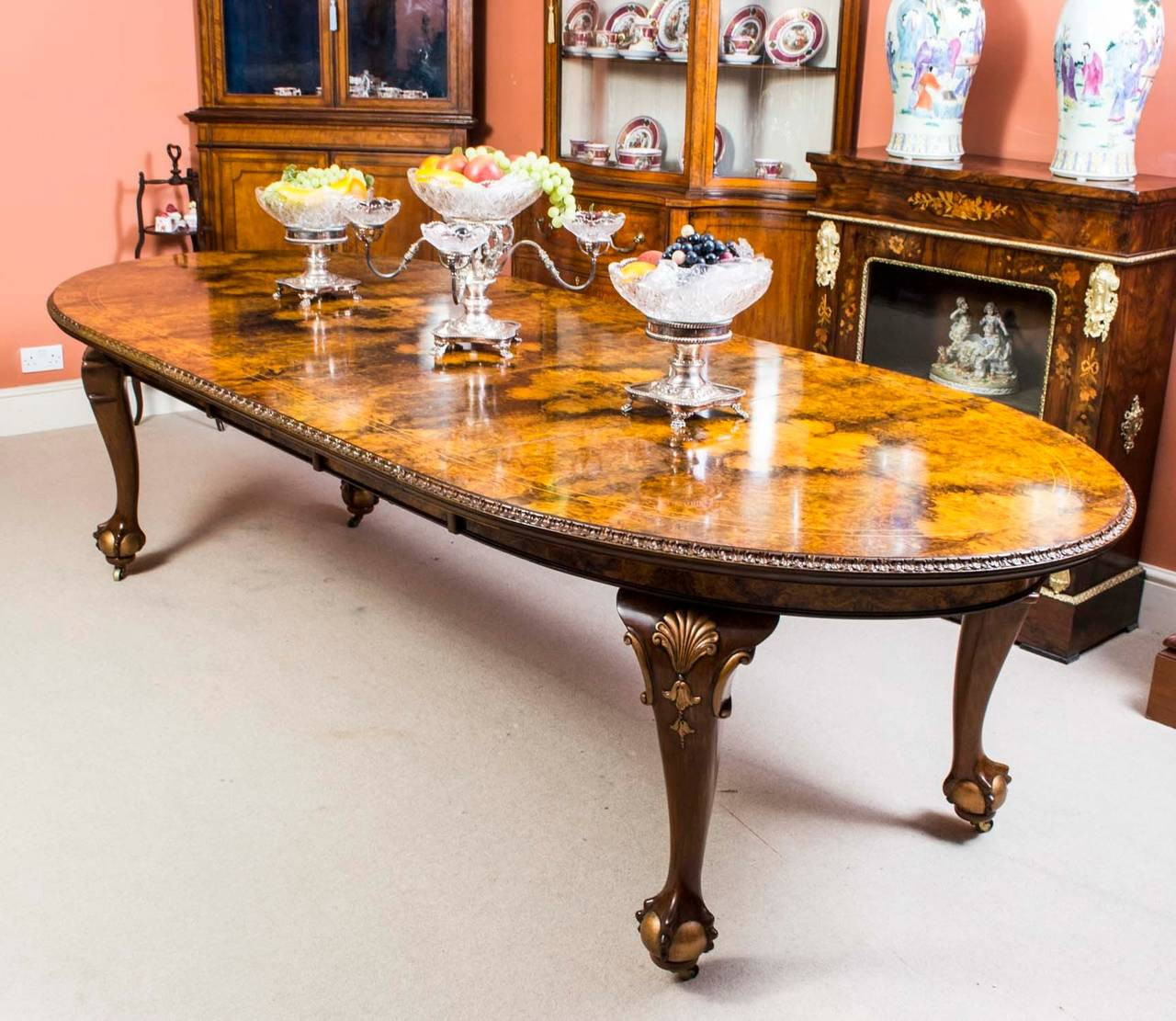 Best ideas about Antique Dining Table
. Save or Pin Antique Queen Anne Style Dining Table and Eight Chairs Now.