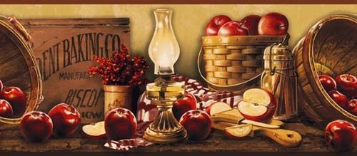 Best ideas about Apple Kitchen Decor At Walmart
. Save or Pin Beautiful Apples Baskets Signs Wallpaper Border KE4914BD Now.