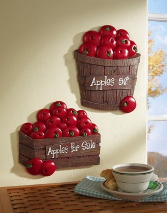 Best ideas about Apple Kitchen Decor Ideas
. Save or Pin Bushel of Apples Kitchen Wall Decor Now.
