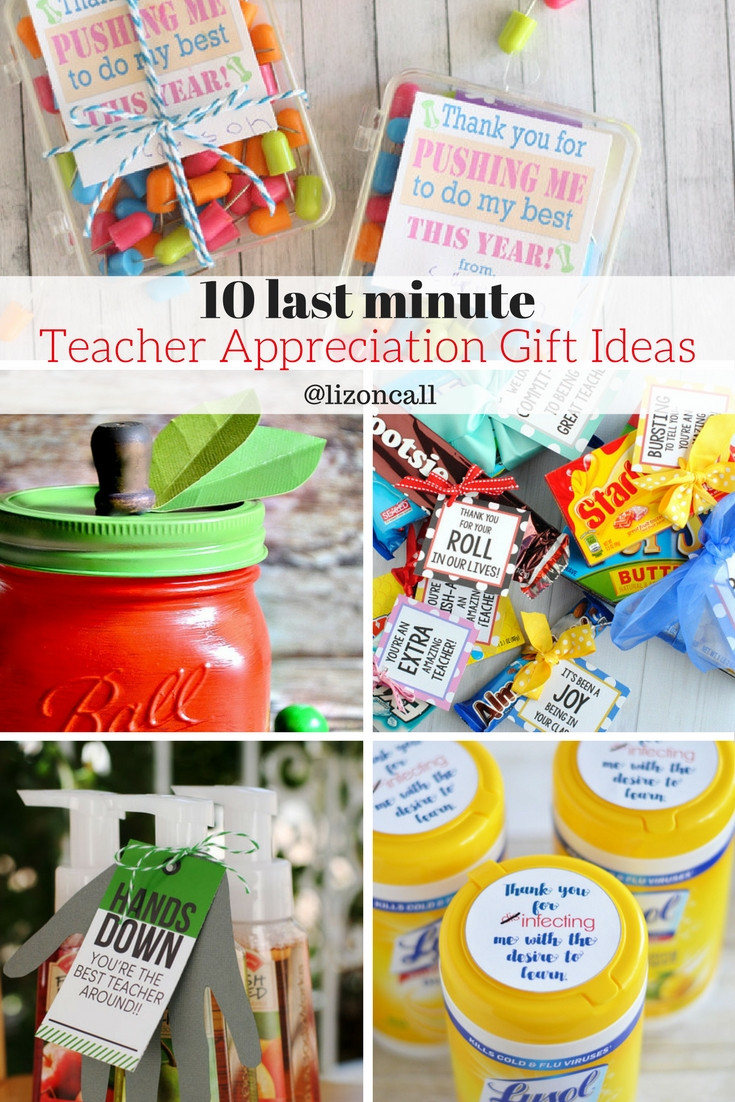 Best ideas about Appreciation Gift Ideas
. Save or Pin Last Minute Teacher Appreciation Gift Ideas Liz on Call Now.