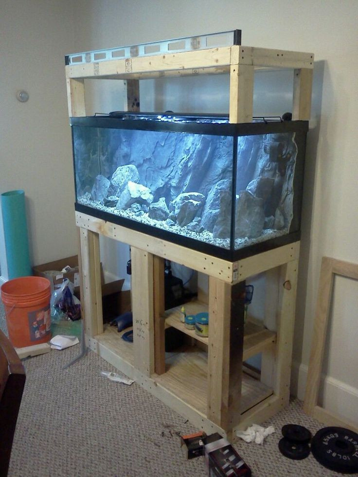 Best ideas about Aquarium Stands DIY
. Save or Pin Building Aquarium Stand 75 Gallon beared dragon Now.