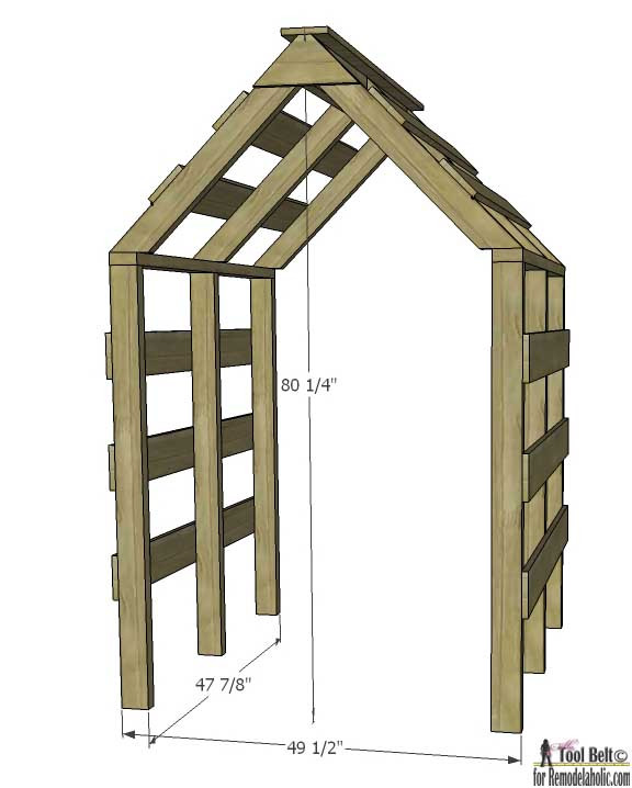 Best ideas about Arbor Plans DIY
. Save or Pin Remodelaholic Now.