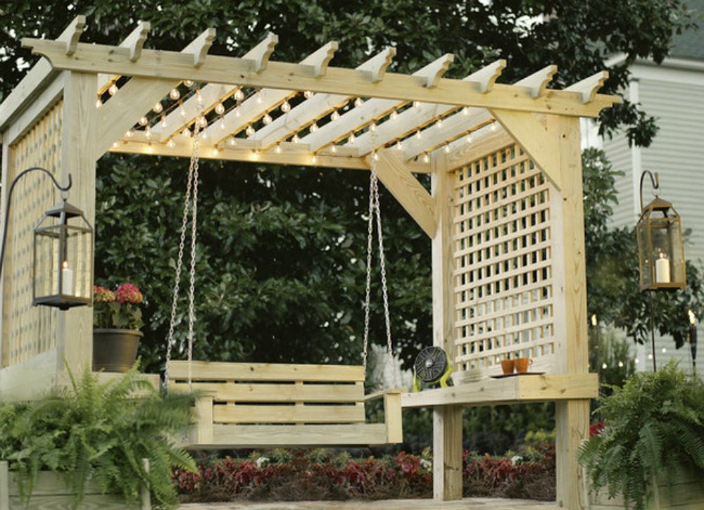 Best ideas about Arbor Plans DIY
. Save or Pin DIY Backyard Ideas 9 Creative Ways to Make a Hangout Now.