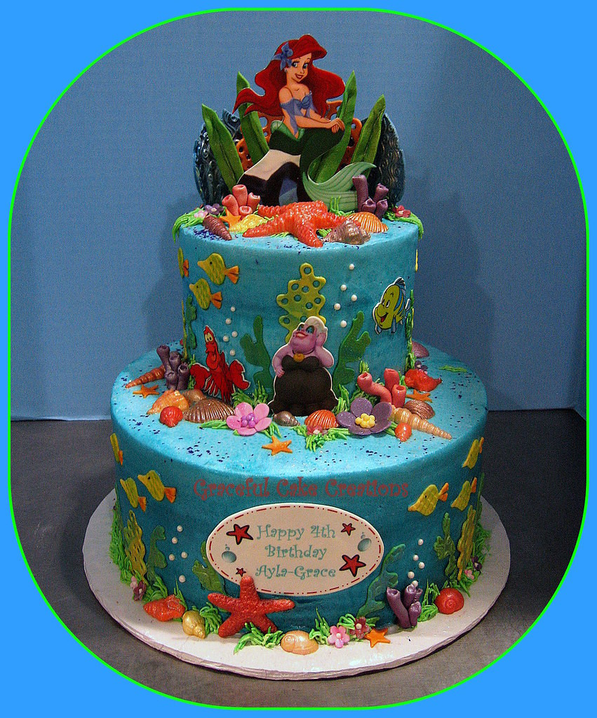 Best ideas about Ariel Birthday Cake
. Save or Pin Ariel Little Mermaid Birthday Cake Grace Tari Now.