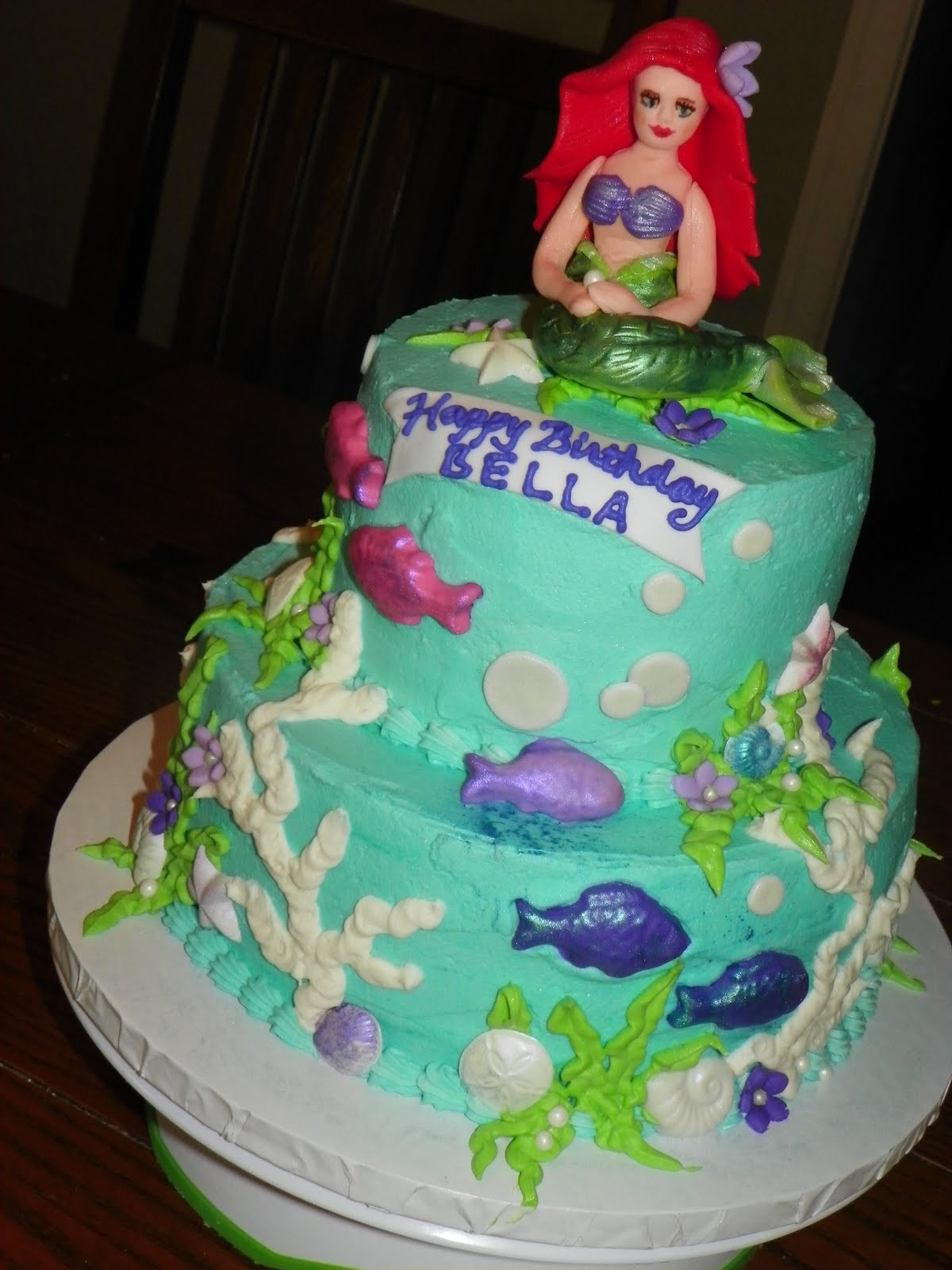 Best ideas about Ariel Birthday Cake
. Save or Pin Plumeria Cake Studio Ariel Little Mermaid Birthday Cake Now.