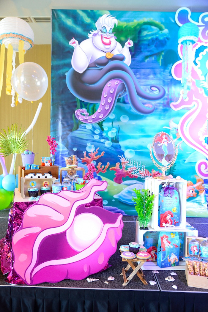 Best ideas about Ariel Birthday Party Ideas
. Save or Pin Kara s Party Ideas Ariel the Little Mermaid Birthday Party Now.