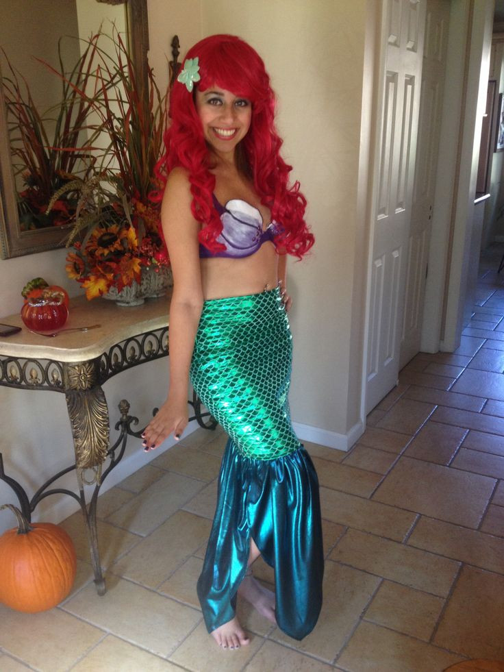 Best ideas about Ariel Costume DIY
. Save or Pin DIY ariel costume Halloween Now.