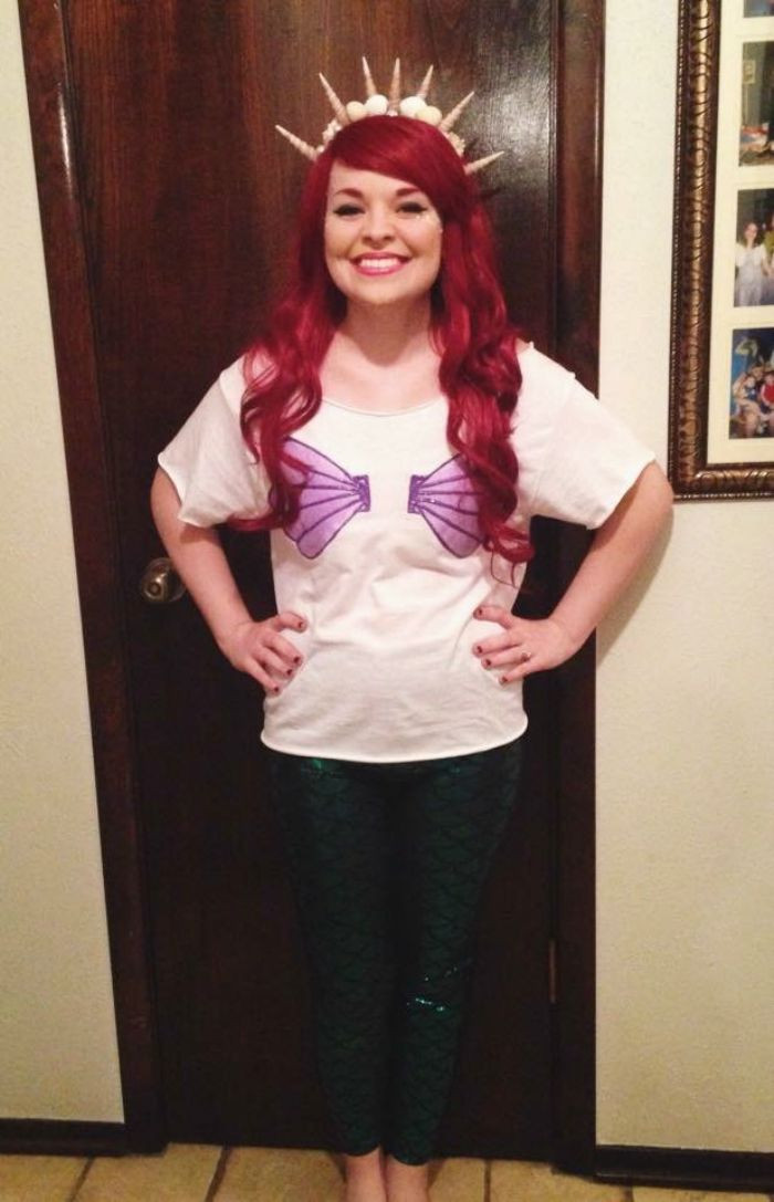 Best ideas about Ariel Costume DIY
. Save or Pin Easy DIY Halloween Costumes from my Child at Heart Readers Now.