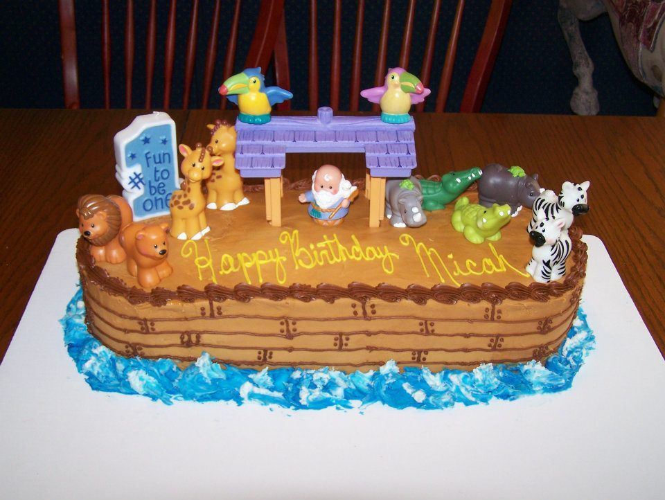 Best ideas about Ark Birthday Cake
. Save or Pin Noah s Ark birthday cake My husband made this for our Now.