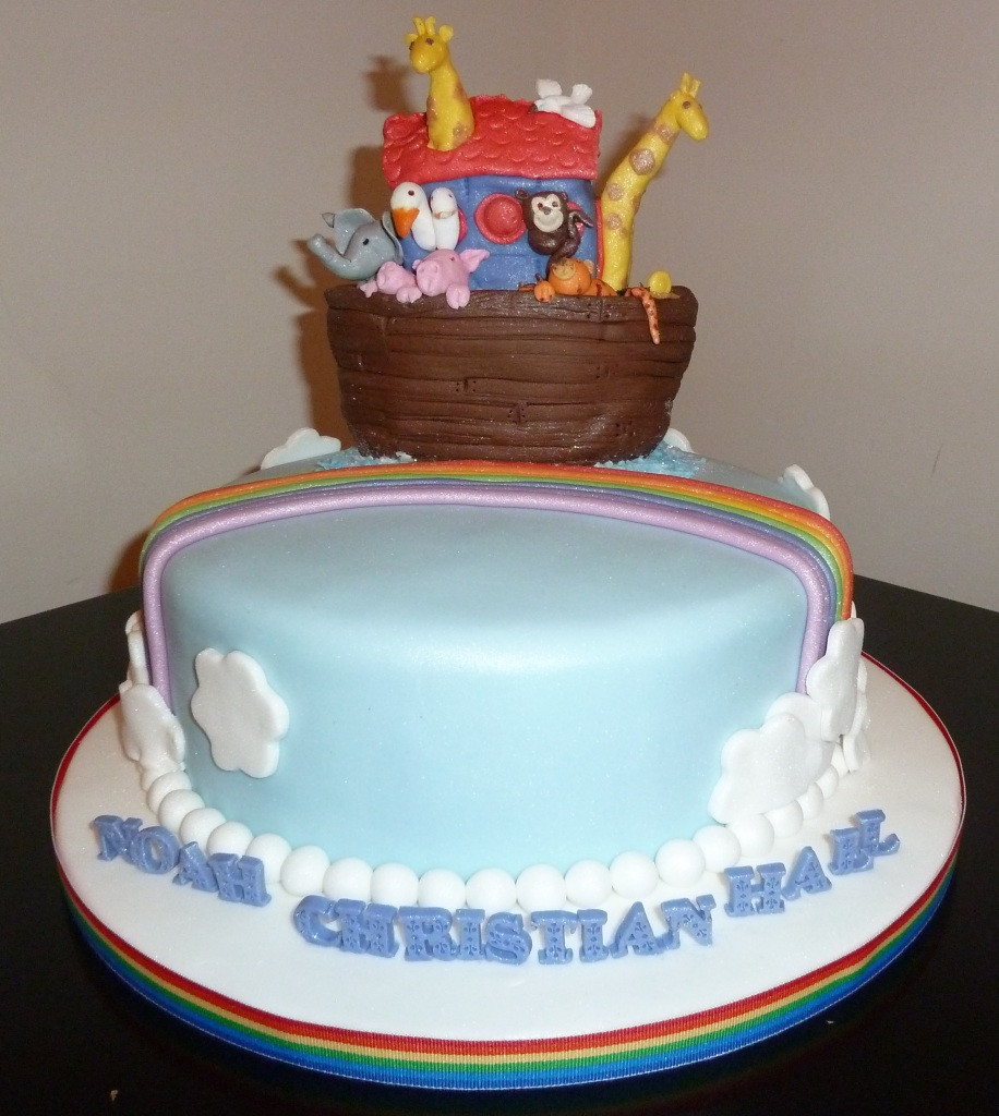 Best ideas about Ark Birthday Cake
. Save or Pin Noah’s Ark Christening Cake – Whitley cakes Now.