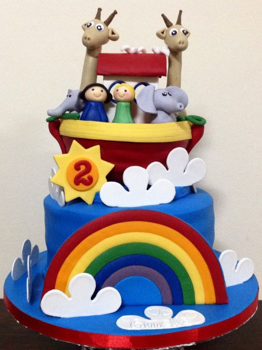 Best ideas about Ark Birthday Cake
. Save or Pin 2nd Birthday Noah s Ark Cake cake by MariaStubbs Now.