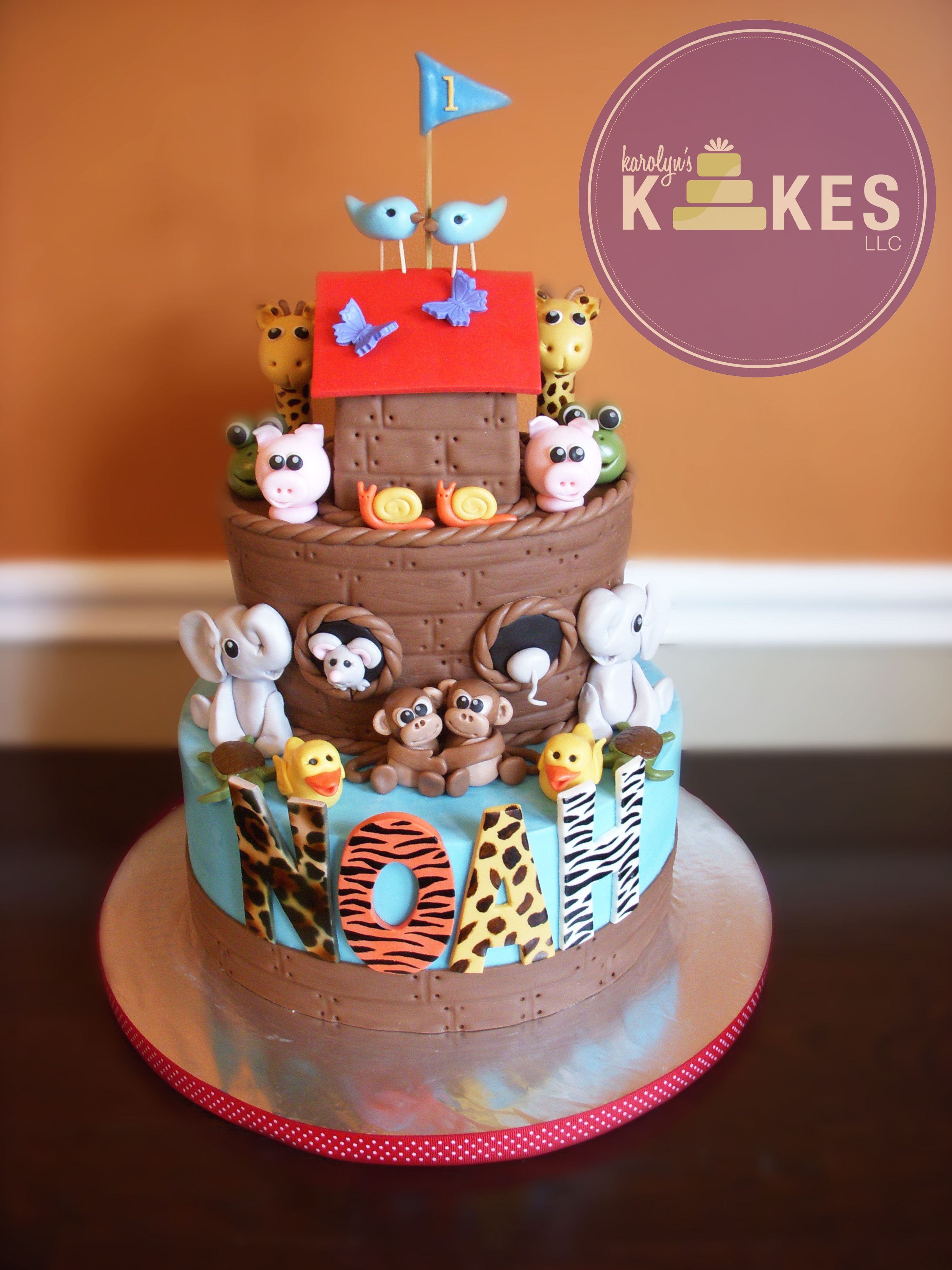 Best ideas about Ark Birthday Cake Slices
. Save or Pin Noah s ark cake Ark is cake covered in chocolate Now.