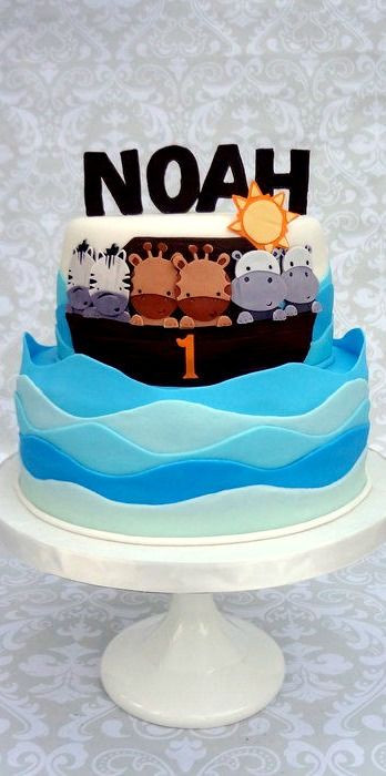 Best ideas about Ark Birthday Cake Slices
. Save or Pin 1000 ideas about Noahs Ark Cake on Pinterest Now.