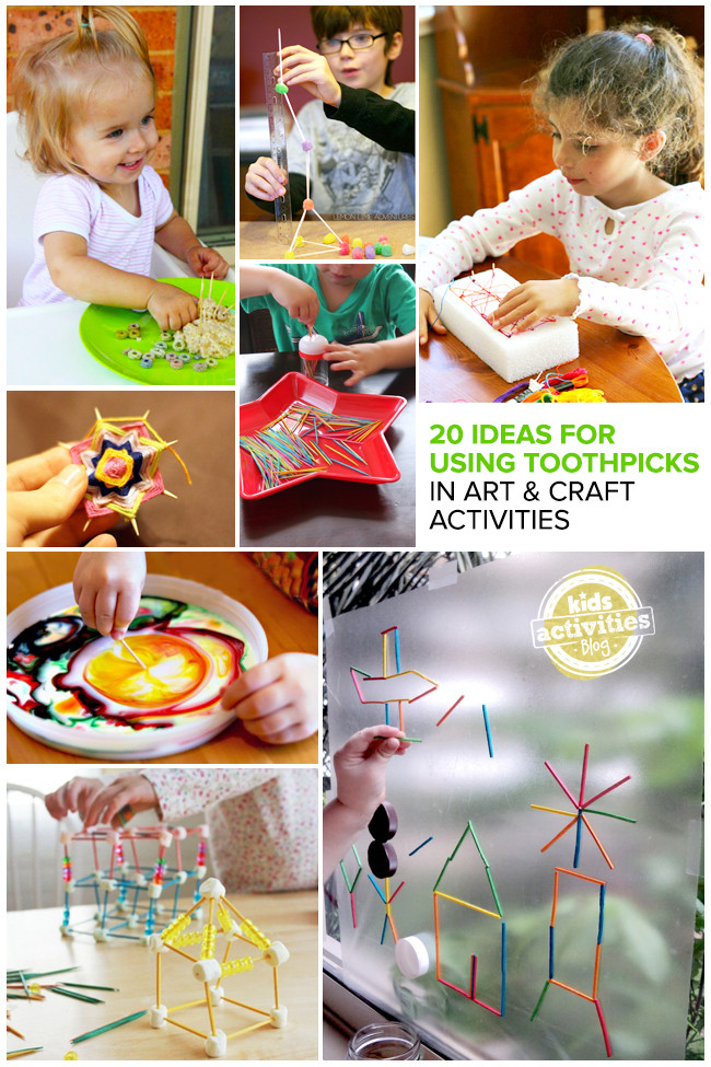 Best ideas about Art And Craft Activities
. Save or Pin 20 Great Ideas for Using Toothpicks in Art and Craft Now.