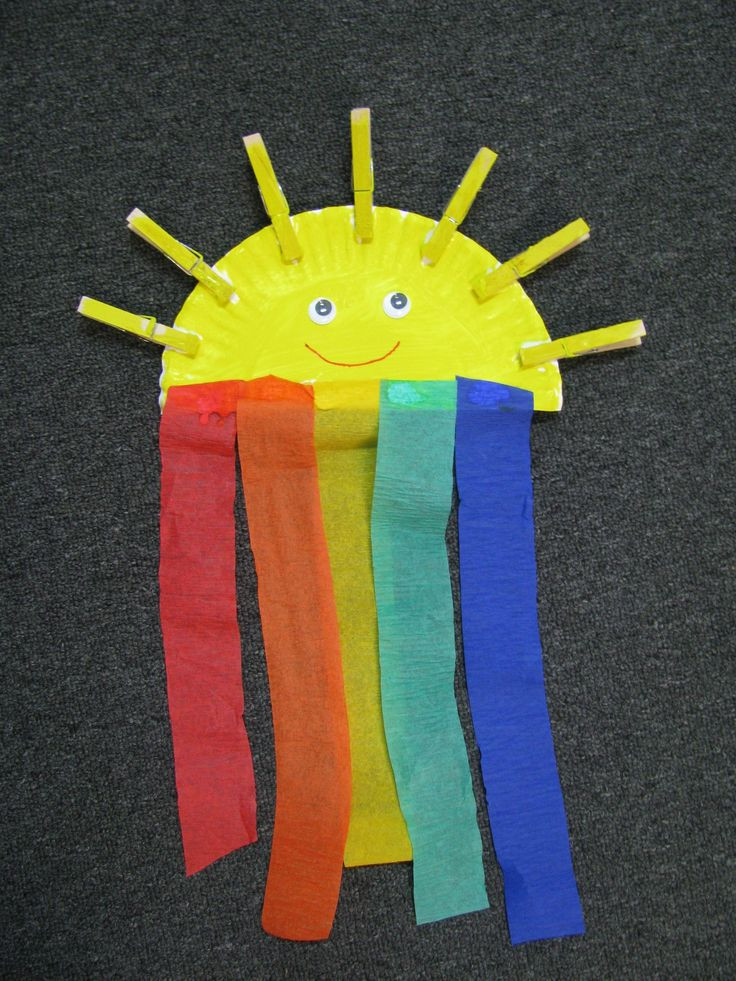 Best ideas about Art And Craft For Kindergarten
. Save or Pin rainbow craft for preschool Now.