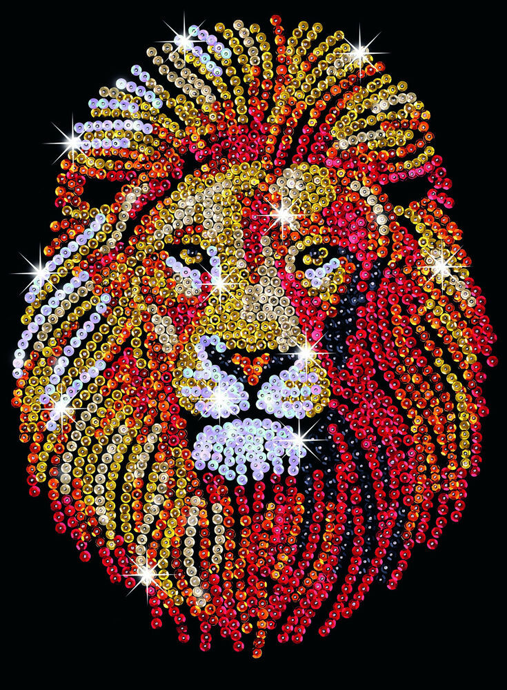 Best ideas about Art And Craft Painting
. Save or Pin Sequin Art Lion Craft Kit by KSG SA1207 Now.