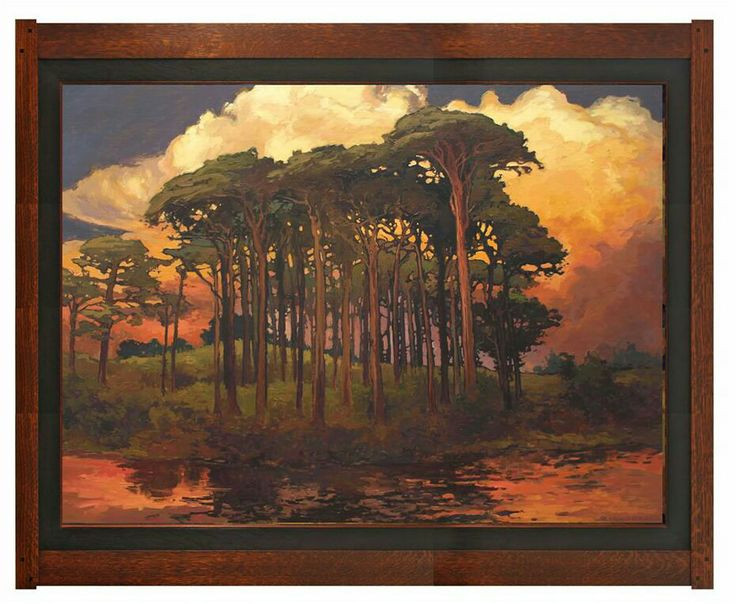 Best ideas about Art And Craft Painting
. Save or Pin Jan Schmuckal Pinewood Bower 36"x 48" Dard Hunter Now.