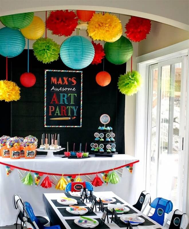 Best ideas about Art Birthday Party Ideas
. Save or Pin A Picasso Inspired Boy’s Art Themed Birthday Party Now.