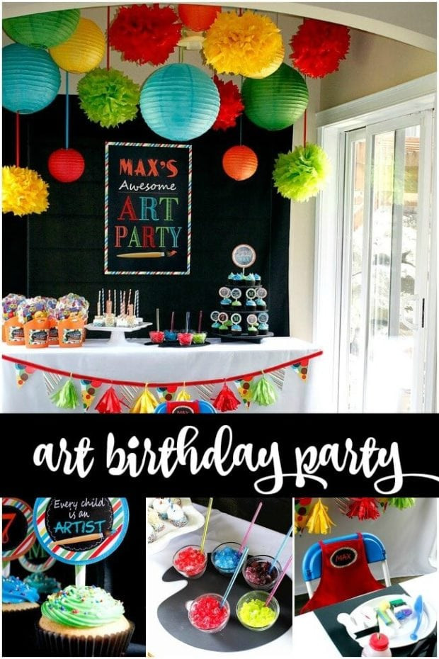 Best ideas about Art Birthday Party Ideas
. Save or Pin A Picasso Inspired Boy’s Art Themed Birthday Party Now.