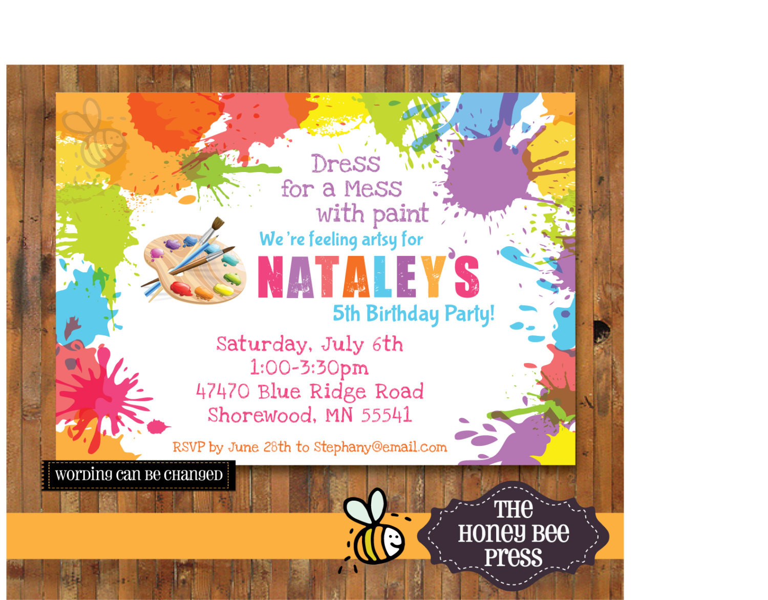 Best ideas about Art Birthday Party Invitations
. Save or Pin Art Birthday Party Invitations for your Kids – FREE Now.