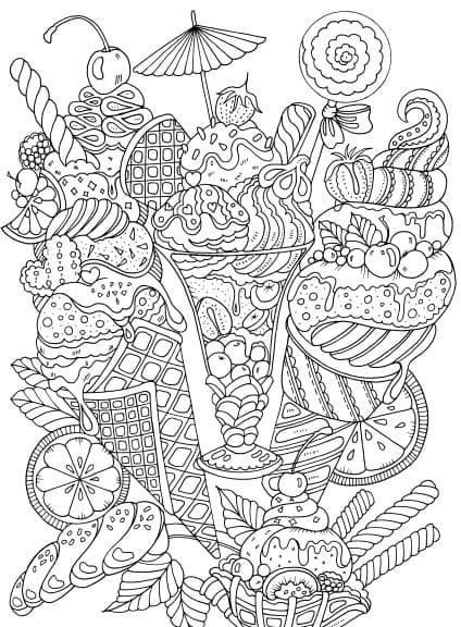 Best ideas about Art Therapy Coloring Pages For Boys
. Save or Pin Ausmalbilder Eis e Now.