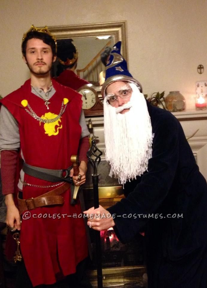 Best ideas about Arthur DIY Costume
. Save or Pin Cool DIY King Arthur and Merlin Couple Costume Now.