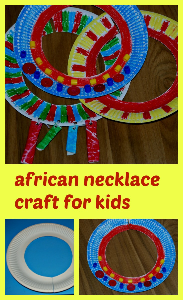 Best ideas about Arts And Craft Ideas
. Save or Pin African necklace craft for kids Now.