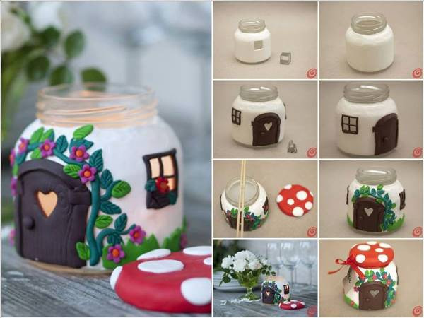 Best ideas about Arts And Crafts To Do At Home
. Save or Pin DIY Jar Mushroom House Find Fun Art Projects to Do at Now.