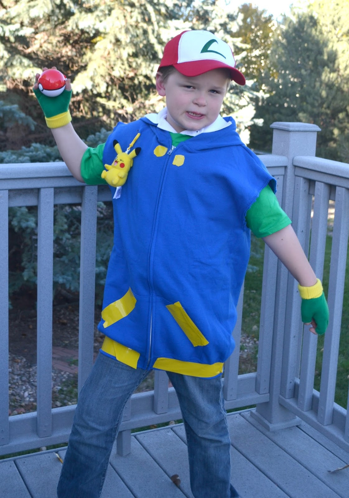 Best ideas about Ash Costume DIY
. Save or Pin Ash Ketchum Pokemon DIY Halloween Costume Now.