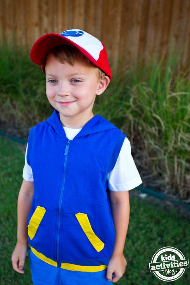 Best ideas about Ash Costume DIY
. Save or Pin No Sew Pokemon Ash Ketchum Costume Halloween Now.