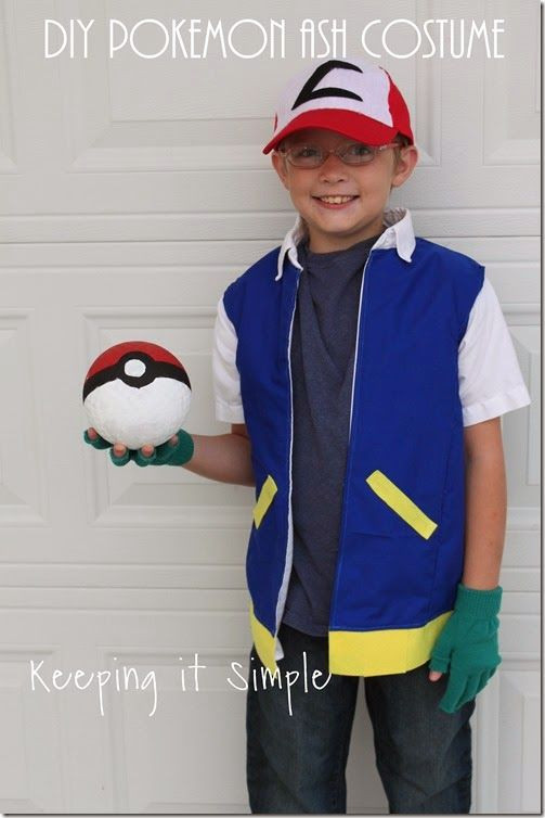 Best ideas about Ash Ketchum Costume DIY
. Save or Pin DIY Pokemon Ash Costume Halloween costume Now.