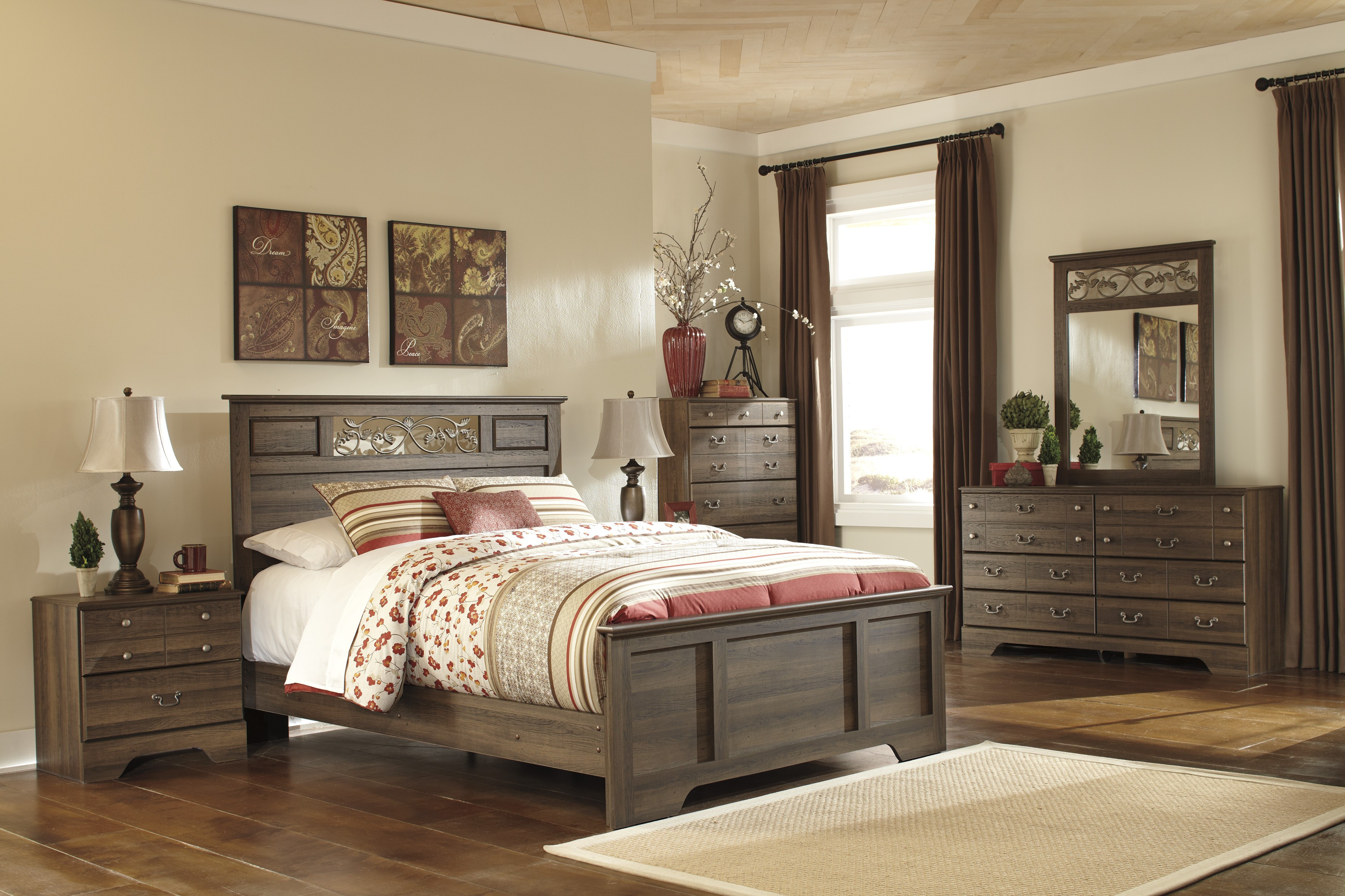 Best ideas about Ashley Bedroom Furniture
. Save or Pin Allymore Panel Bedroom Set from Ashley B216 55 51 98 Now.