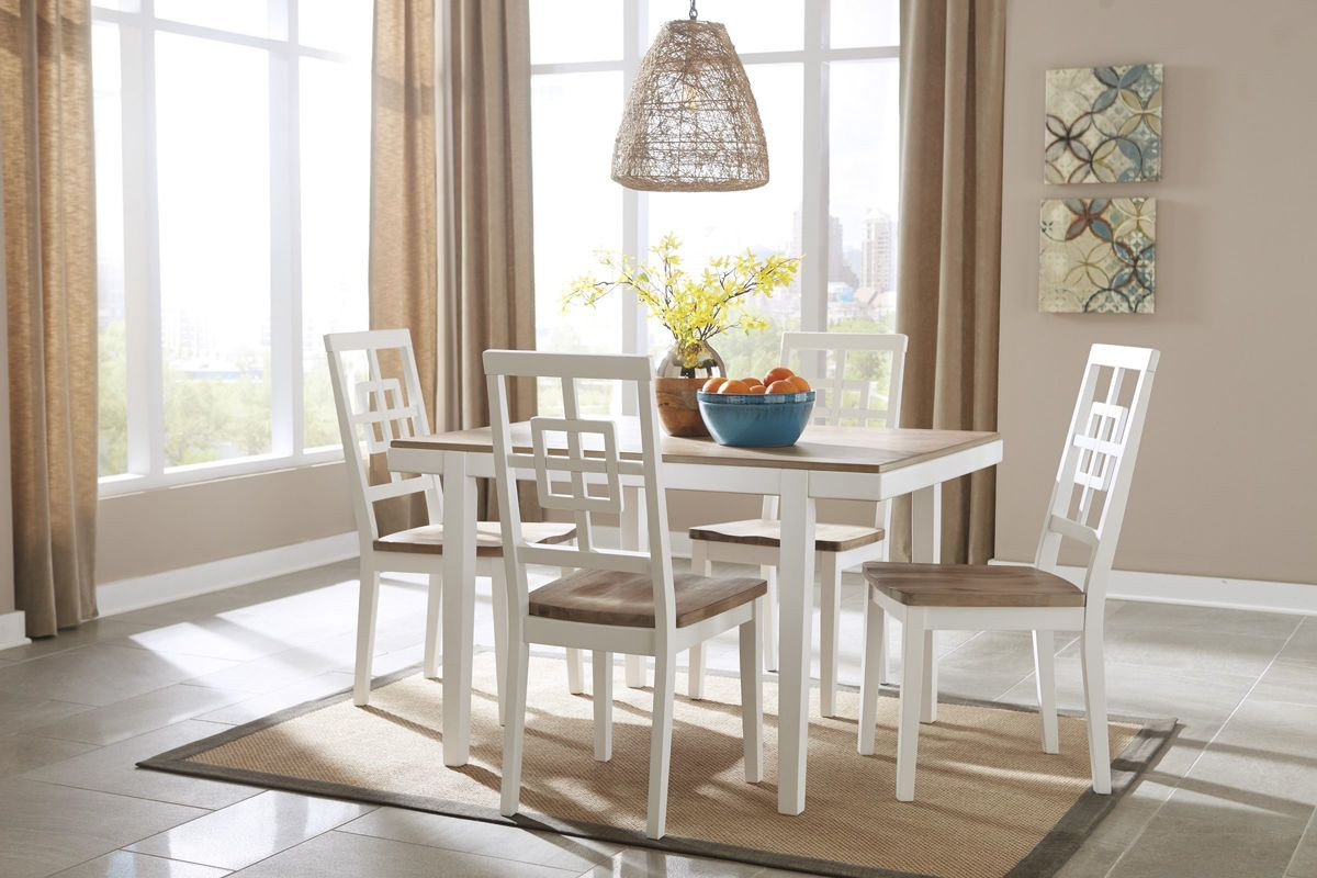 Best ideas about Ashley Furniture Dining Table
. Save or Pin Brovada Dining Table 4 Chairs by Ashley at Gardner White Now.