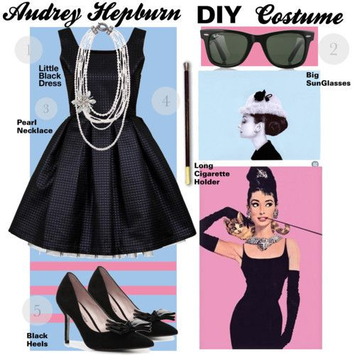 Best ideas about Audrey Hepburn Halloween Costume DIY
. Save or Pin Audrey Hepburn DIY costume Halloween Pinterest Now.