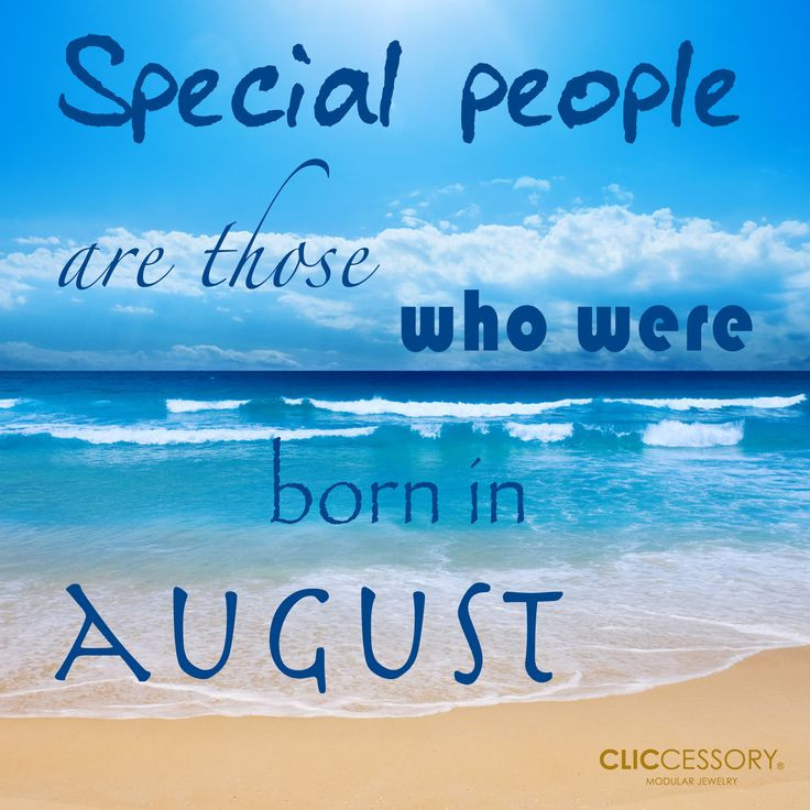 Best ideas about August Birthday Quotes
. Save or Pin Special people are those who were born in August Now.