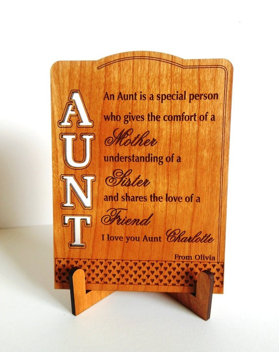 Best ideas about Auntie Birthday Gifts
. Save or Pin Birthday Gift for Aunt Auntie Gifts from Niece Now.