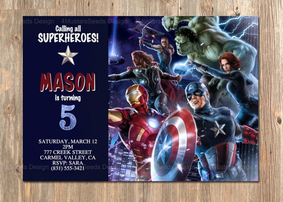 Best ideas about Avengers Birthday Invitations
. Save or Pin Avengers Birthday Invitation Avengers Invite Avengers Party Now.