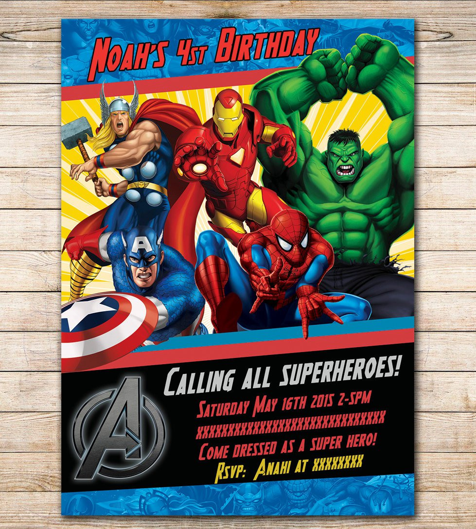 Best ideas about Avengers Birthday Invitations
. Save or Pin Avengers Birthday Invitations Now.