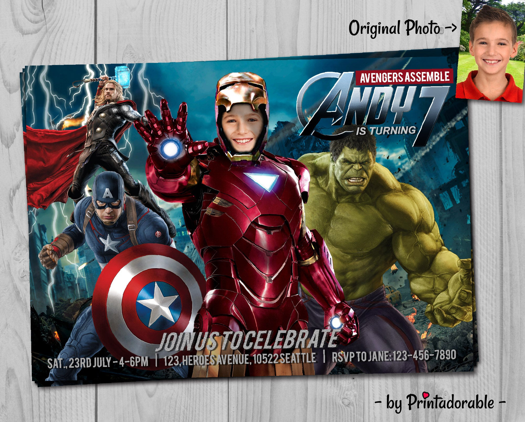 Best ideas about Avengers Birthday Invitations
. Save or Pin Avengers Birthday Invitation Iron Man Thor Captain Now.