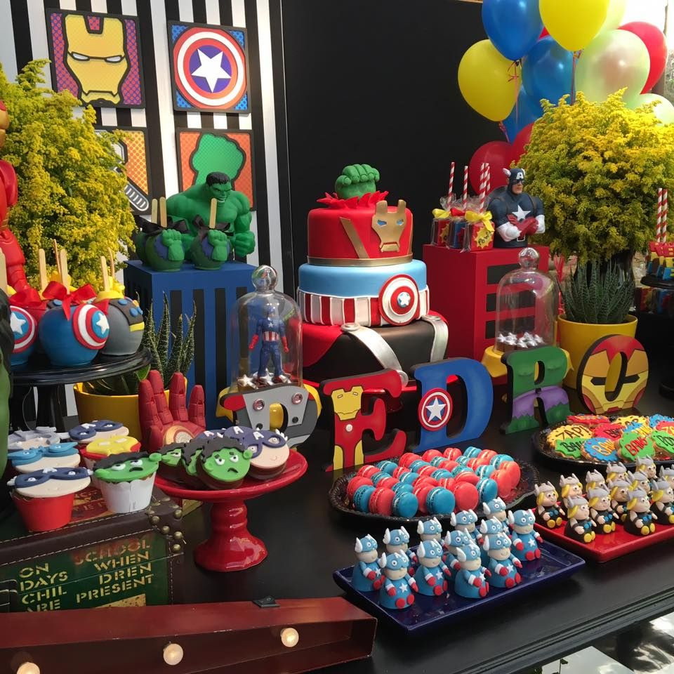 Best ideas about Avengers Birthday Party
. Save or Pin Avengers birthday party ideas Now.