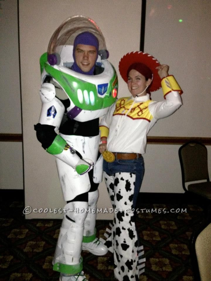 Best ideas about Awesome DIY Halloween Costumes
. Save or Pin Awesome Buzz Lightyear and Jessie Homemade Halloween Now.